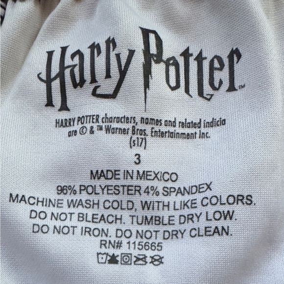 New Harry Potter Marauder's Map Leggings Plus Size - Picture 4 of 6